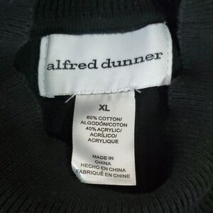 Alfred Dunner Classic Black Knit Top